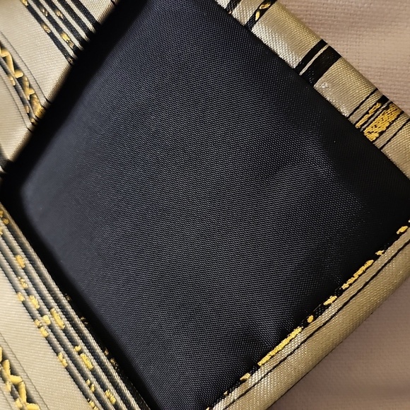 Elegant Gold and Black Men's Tie. By PRIME TIME. Excellant Condition. - Picture 4 of 6